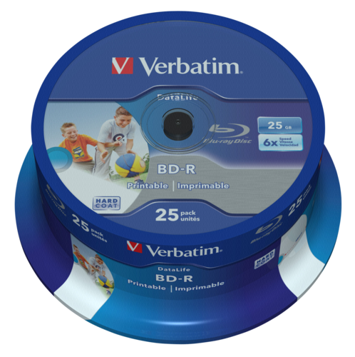 1x25 Verbatim BD-R Blu-Ray 25GB