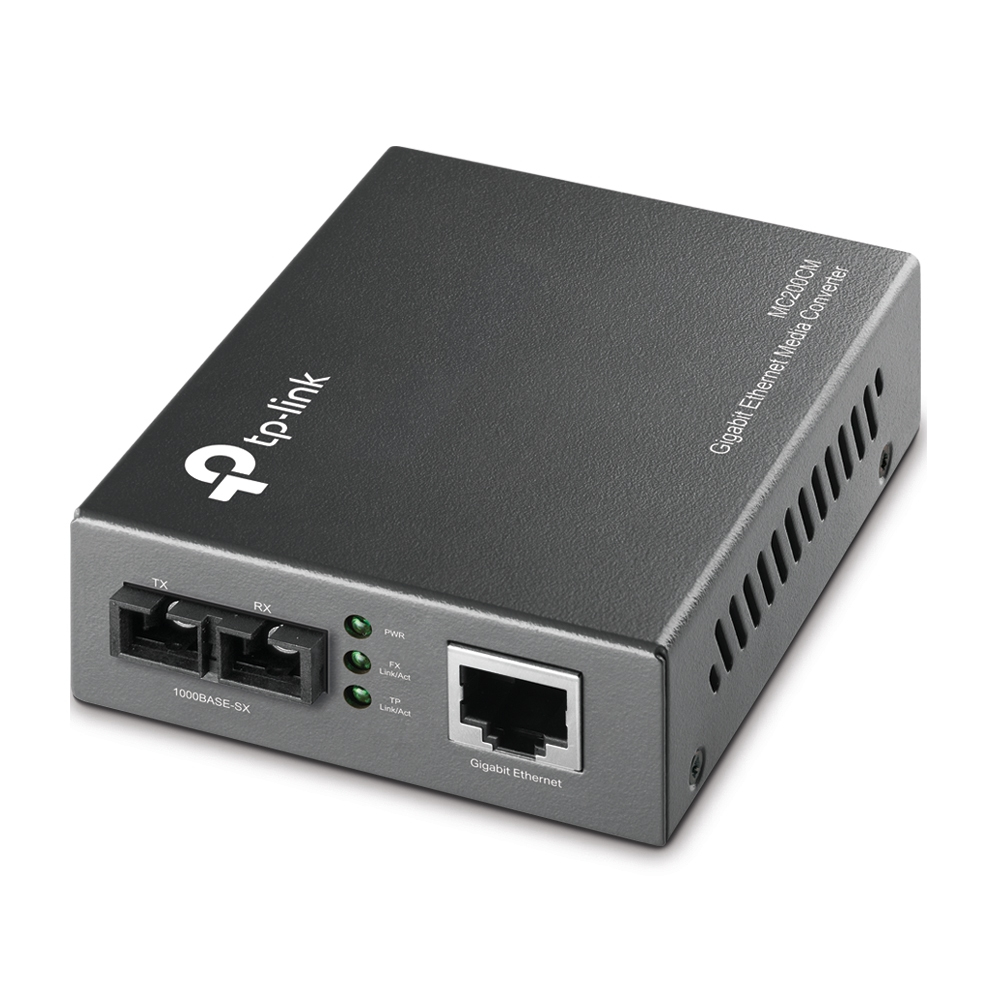TP-LINK Gigabit-Ethernet-Medienkonverter (SC, Multimode) – Ansicht 1