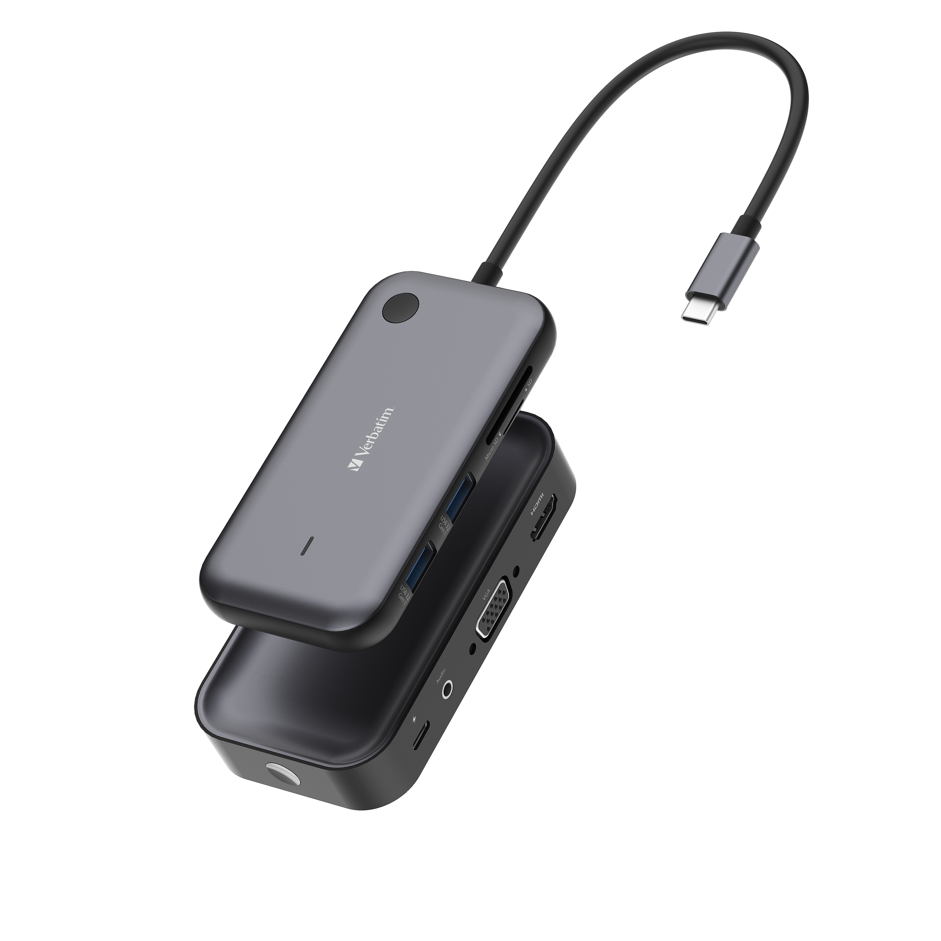 Verbatim Share My Screen USB-C Wirel.Displ.Ad. 1080P/Hub  32146 – Ansicht 1