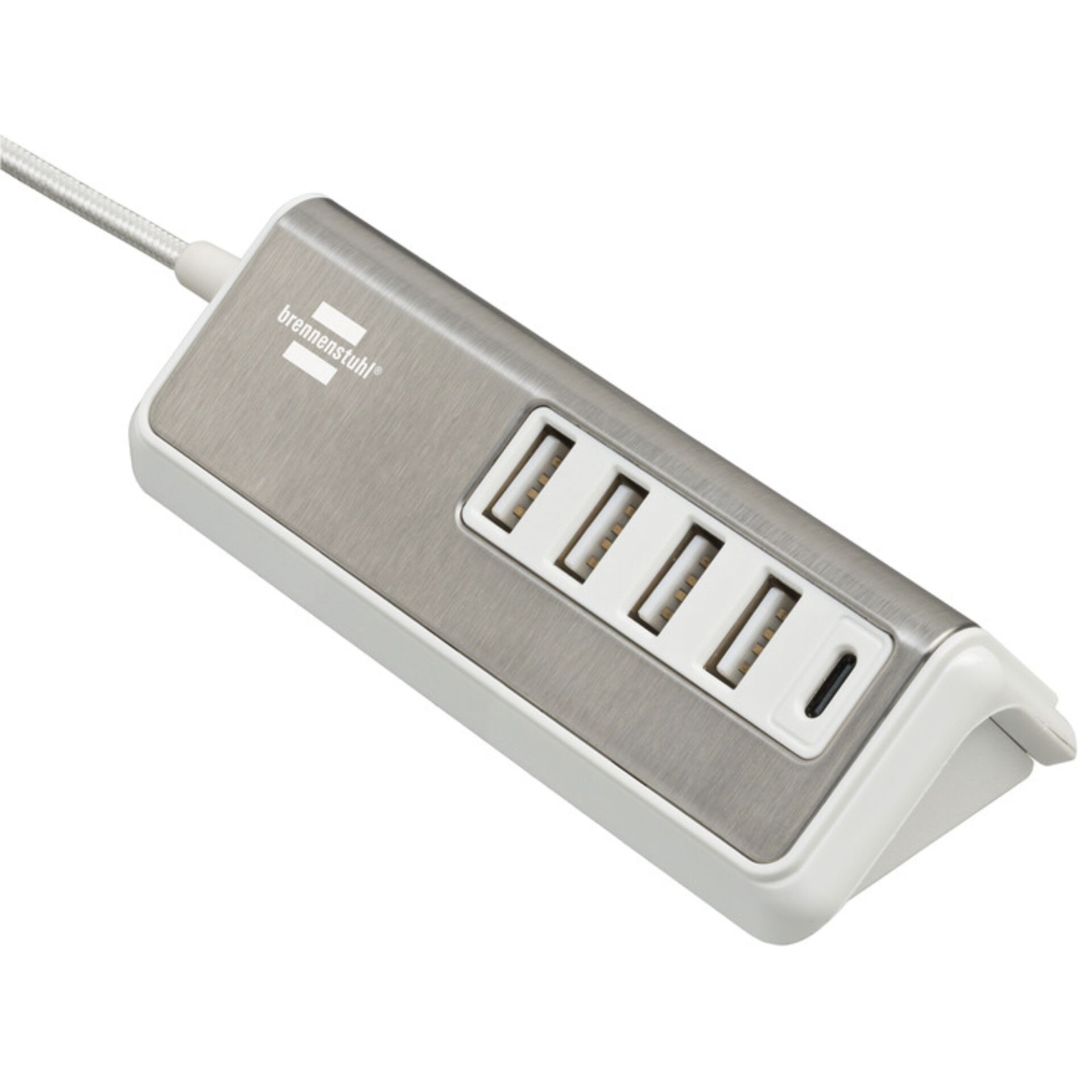 Brennenstuhl USB-Multiladegerät mit 1,5m 4xUSB TYP A + 1x TYP C