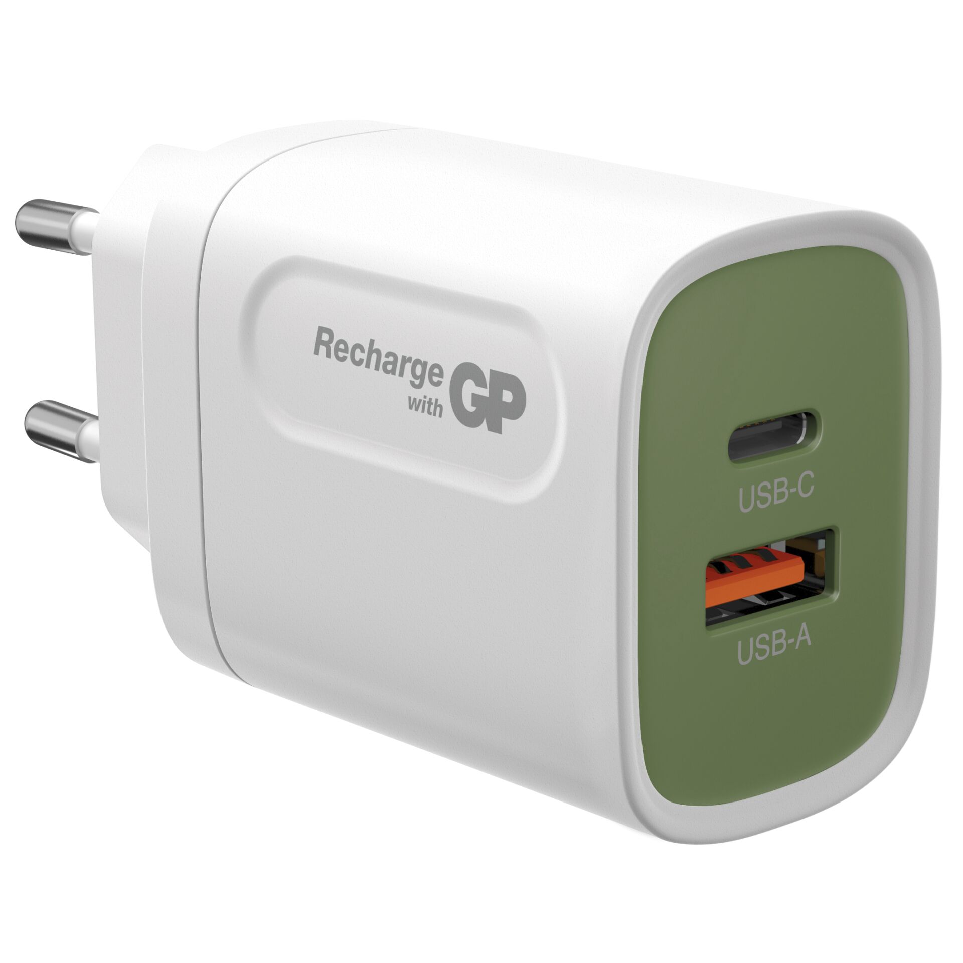 GP 20W USB-A & USB-C Ladestecker inkl. Adapter für EU,CN und UK