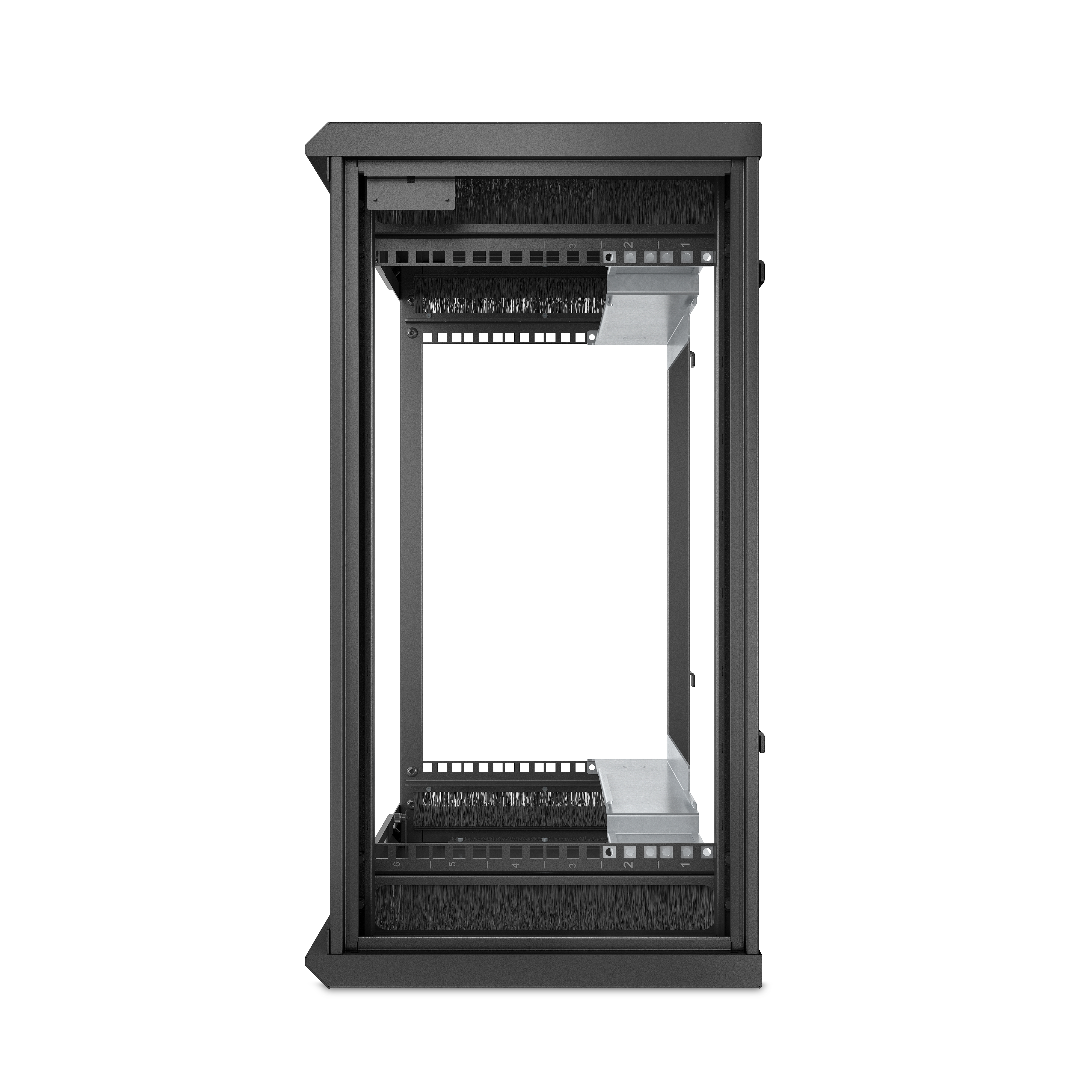 APC AR106VI Rack 6U Wandmontiertes Regal Schwarz