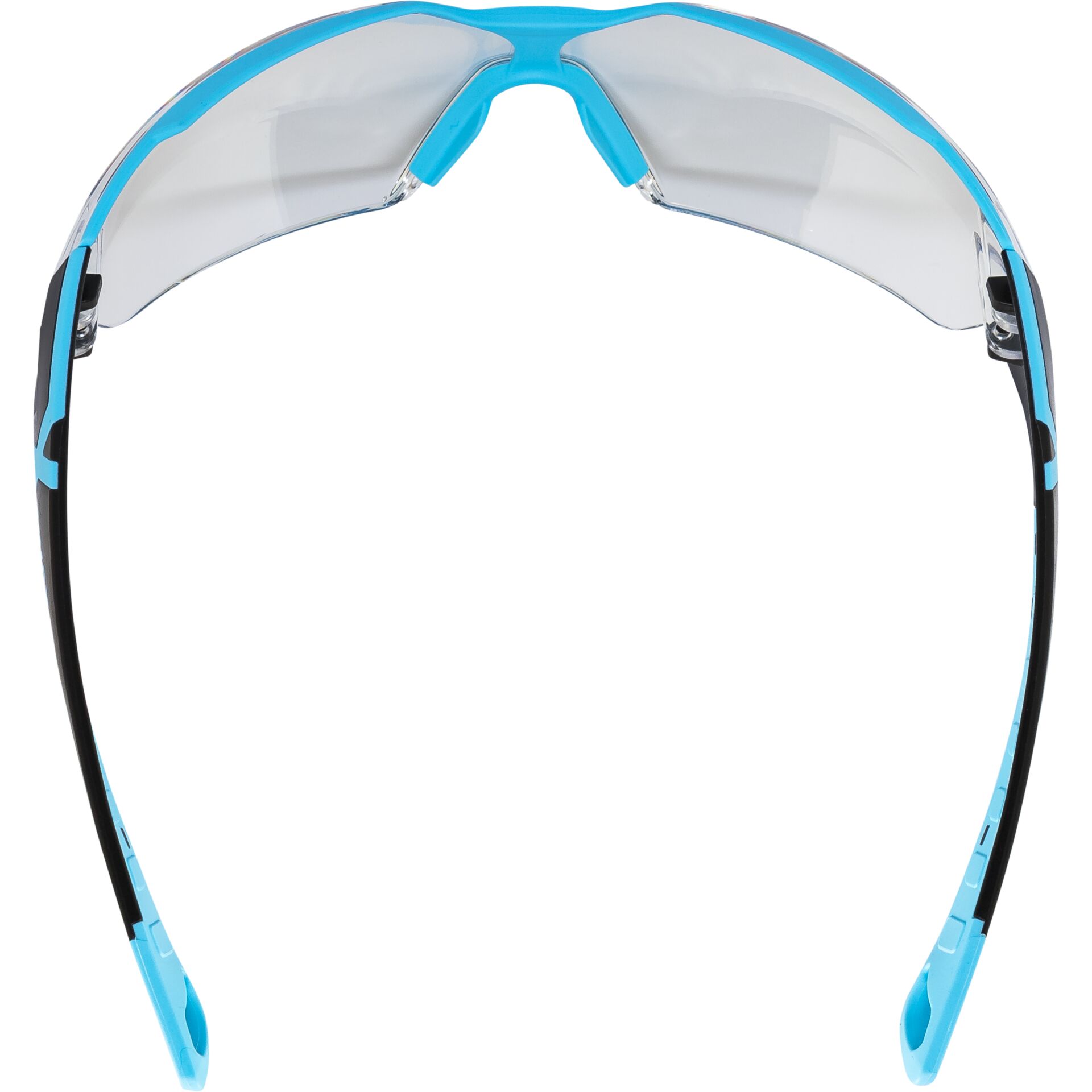 uvex Bügelbrille pheos cx2 schwarz/hellblau