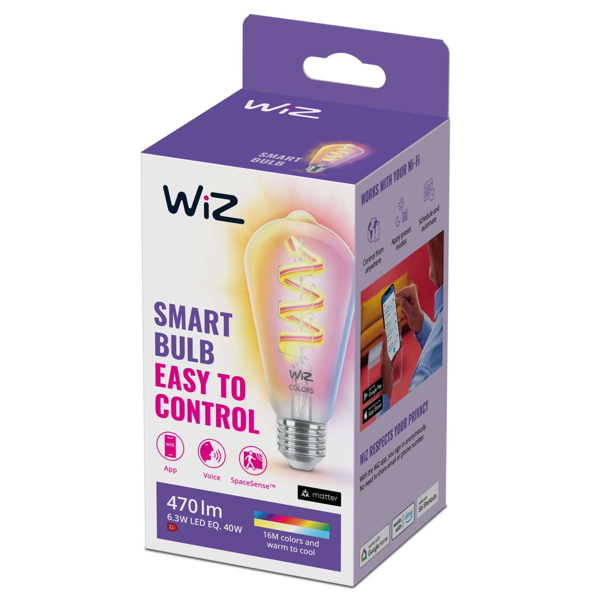 WiZ White & Color 60W E27 ST64 Edison Tunable Einzelpack 71e73b9052c92a1aa6b8316a4578b503 WiZ White & Color 60W E27 ST64 Edison Tunable Einzelpack 71e73b9052c92a1aa6b8316a4578b503