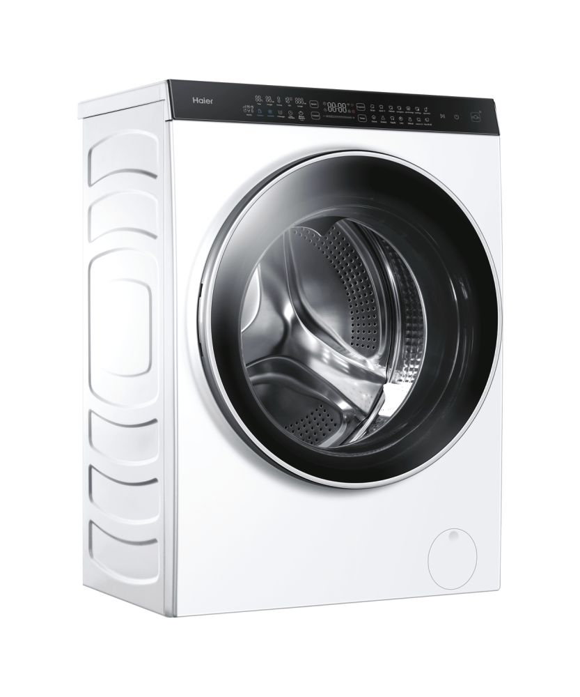 Haier Super Drum Series 9 HWD100-BD1499U1N Waschtrockner Freistehend Frontlader Weiß D