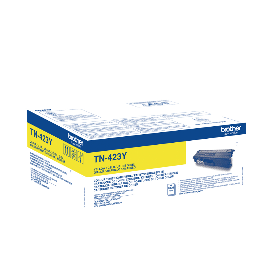 Brother TN-423Y Laserpatrone 4000Seiten Gelb Lasertoner / Patrone