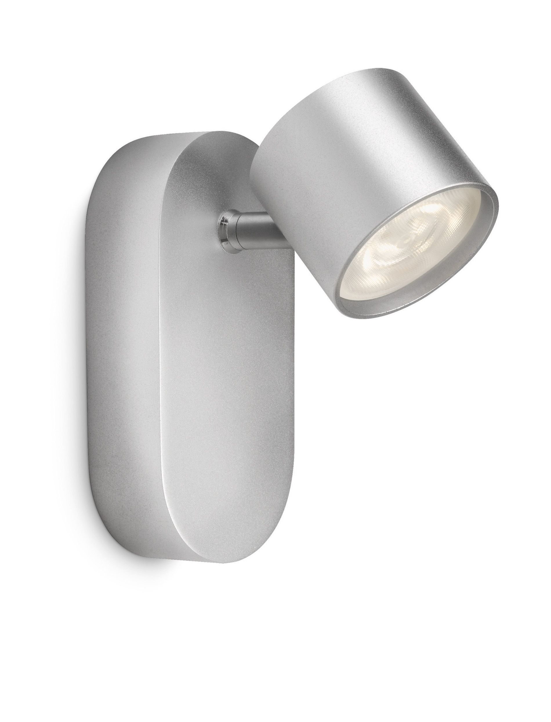 Philips myLiving LED Spot Star 1flg. 500lm, Aluminium