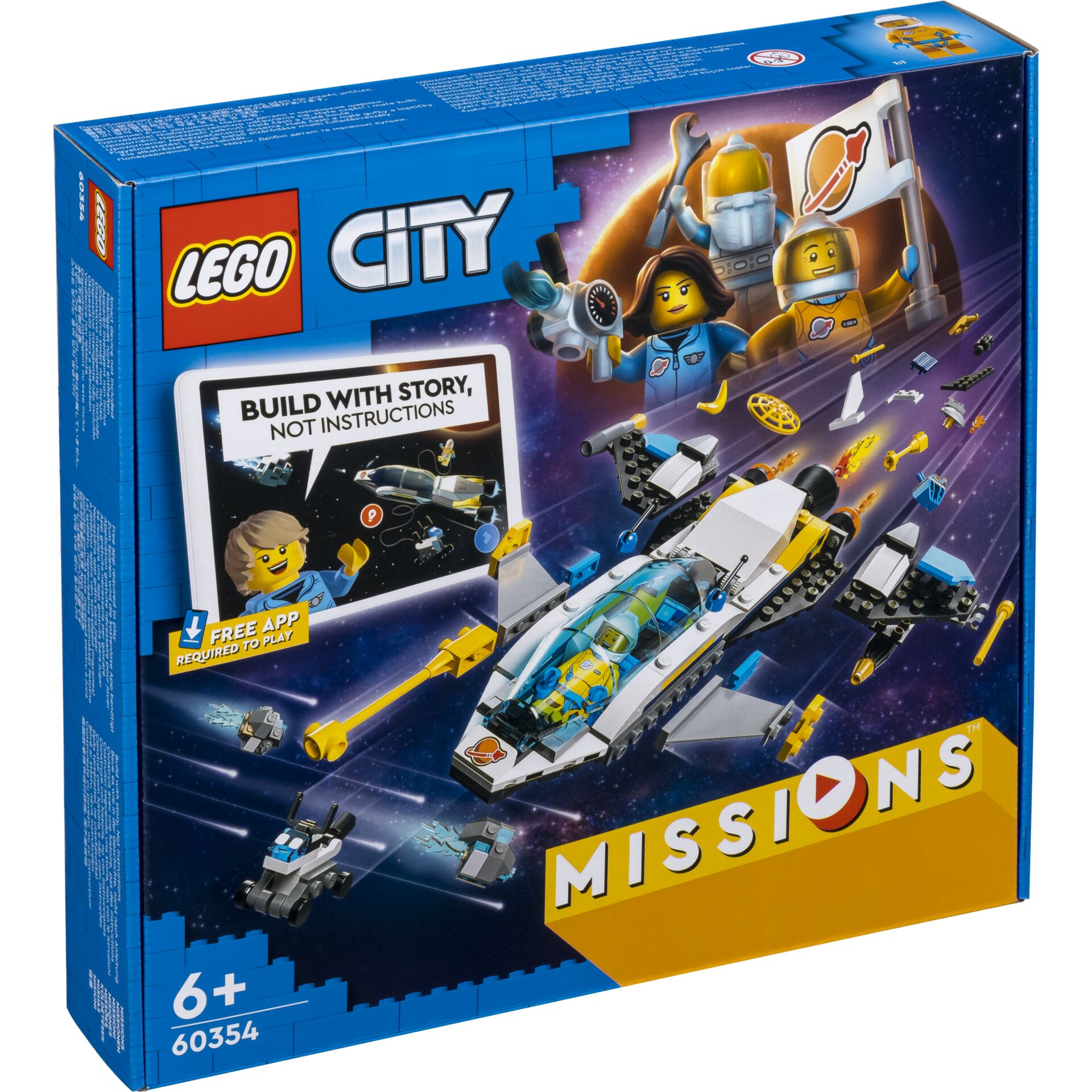 LEGO City 60354 Erkundungsmissionen i.Weltraum
