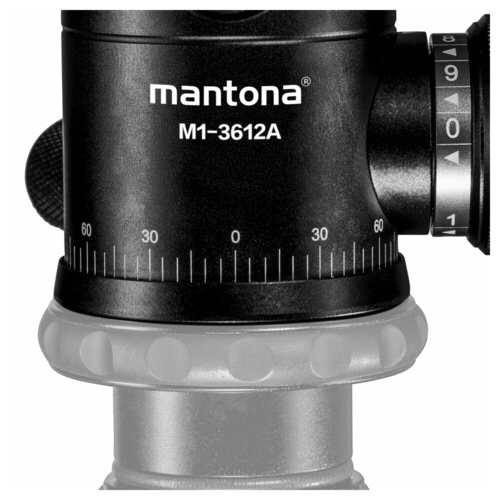 mantona Onyx 12 Kugelkopf