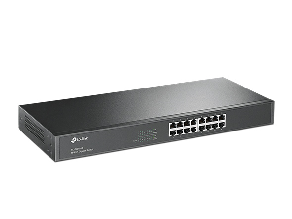 TP-LINK 16-Port-Gigabit-Rackmount-Unmanaged-Switch