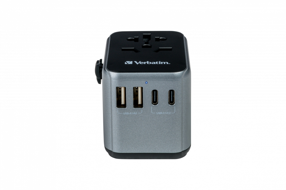 Verbatim Uni.Travel Adapt.UTA-03 USB-C 30W 2xUSB-C 2xUSB-A  49545 – Ansicht 13