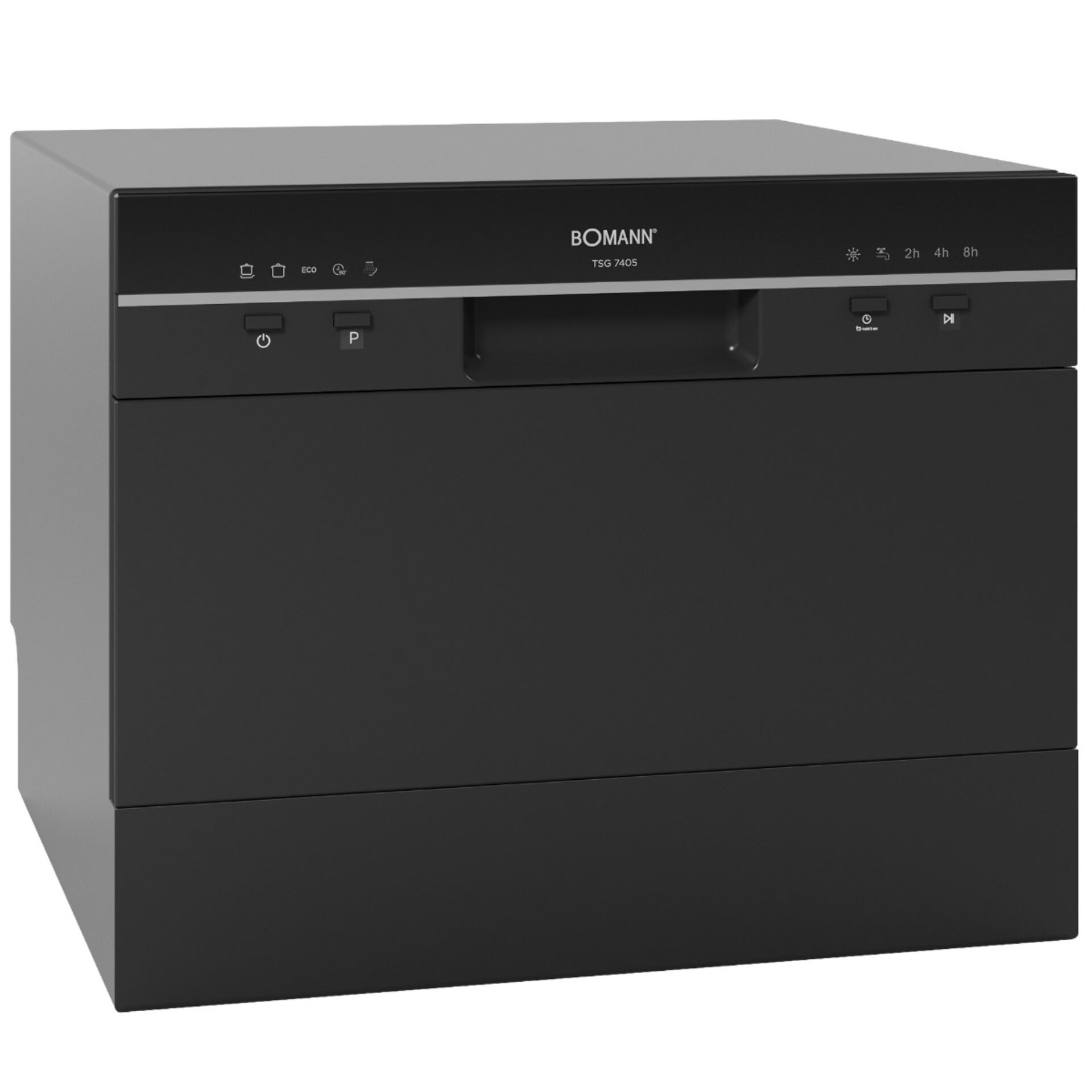 Bomann TSG 7405 D LED schwarz 121244_00