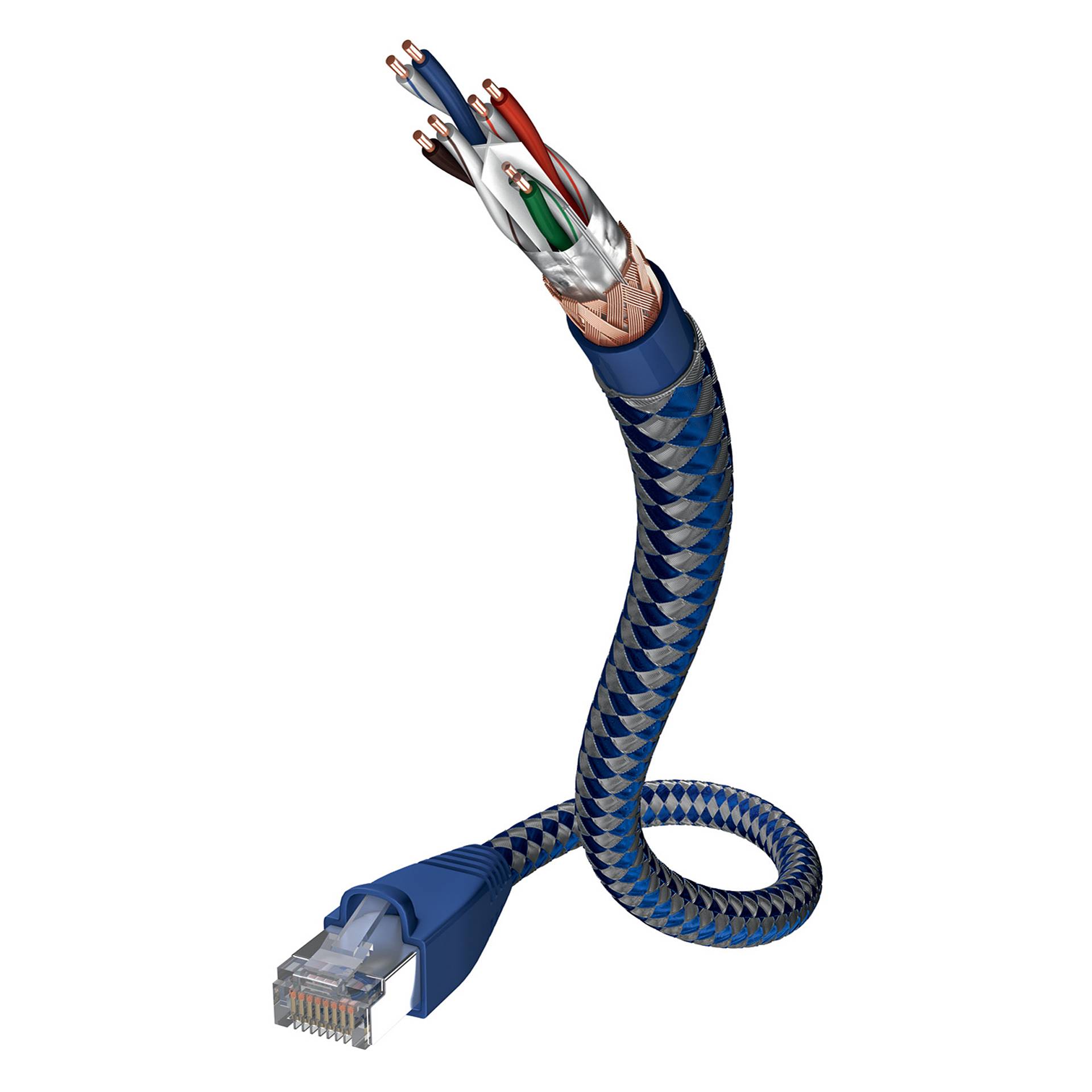 in-akustik Premium CAT6 Patchkabel RJ45 3M