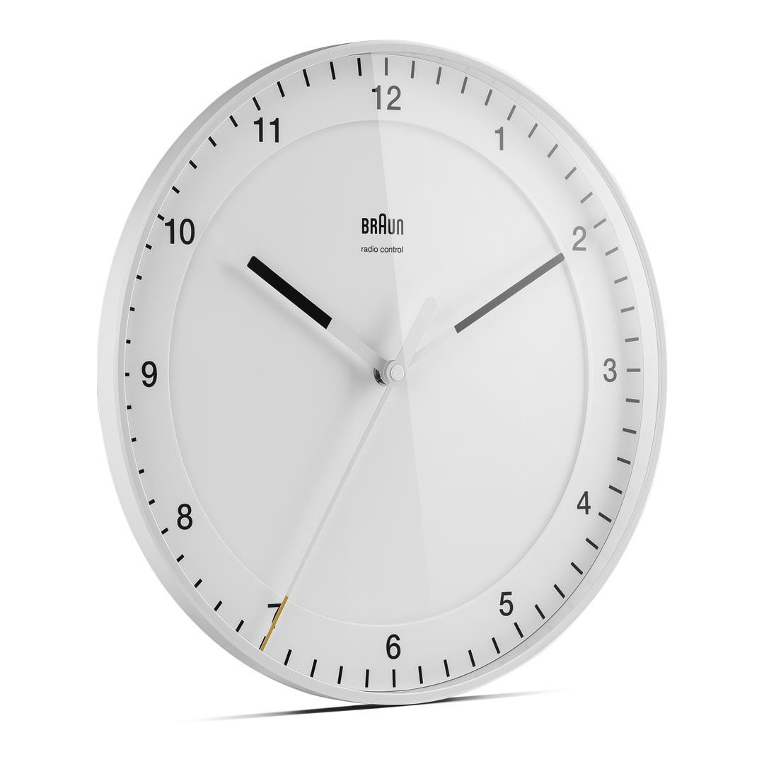 Braun BC 17 W-DCF Funkwanduhr weiß – Ansicht 1