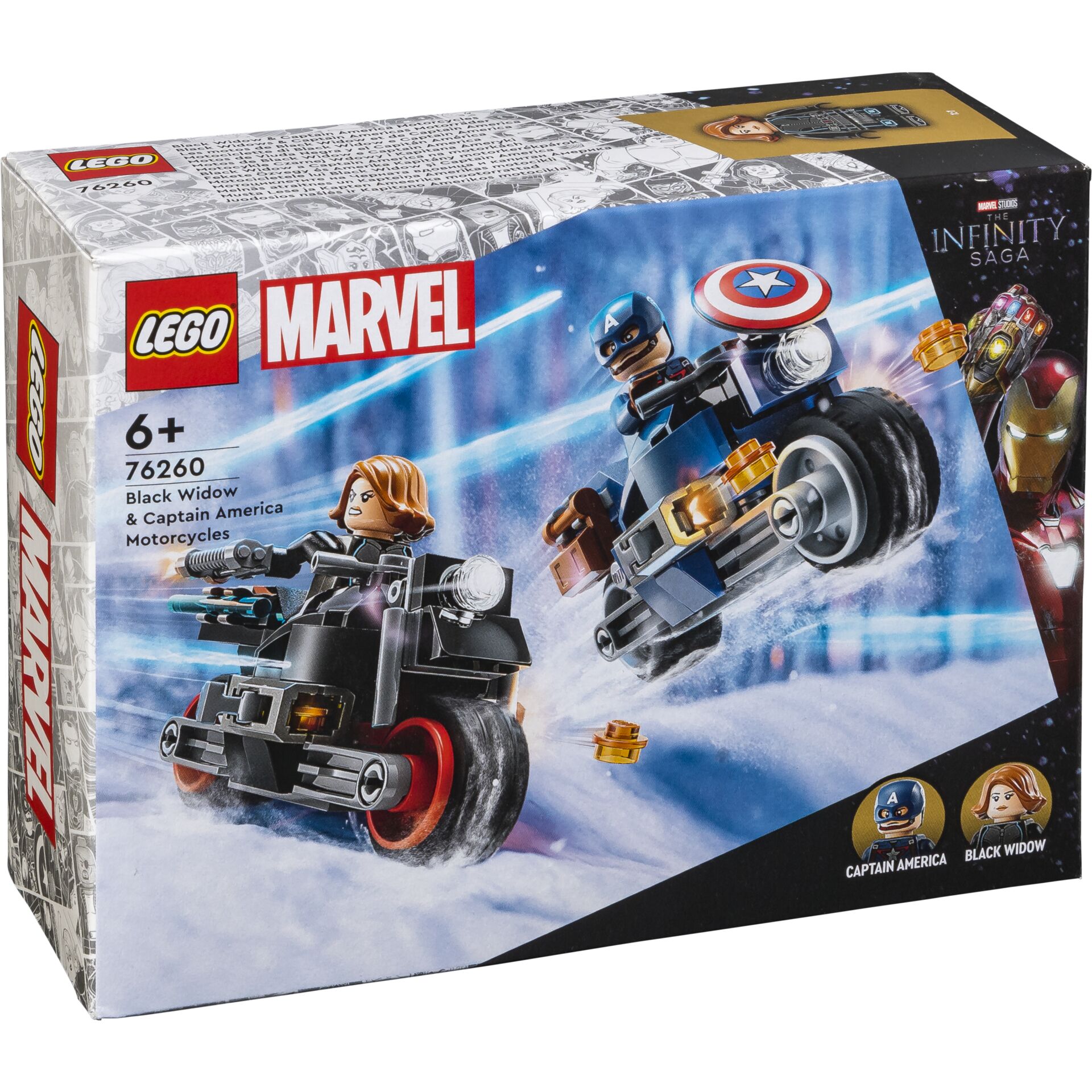 LEGO Super Hero Marvel 76260 Black Widow & Captain America 810245_09