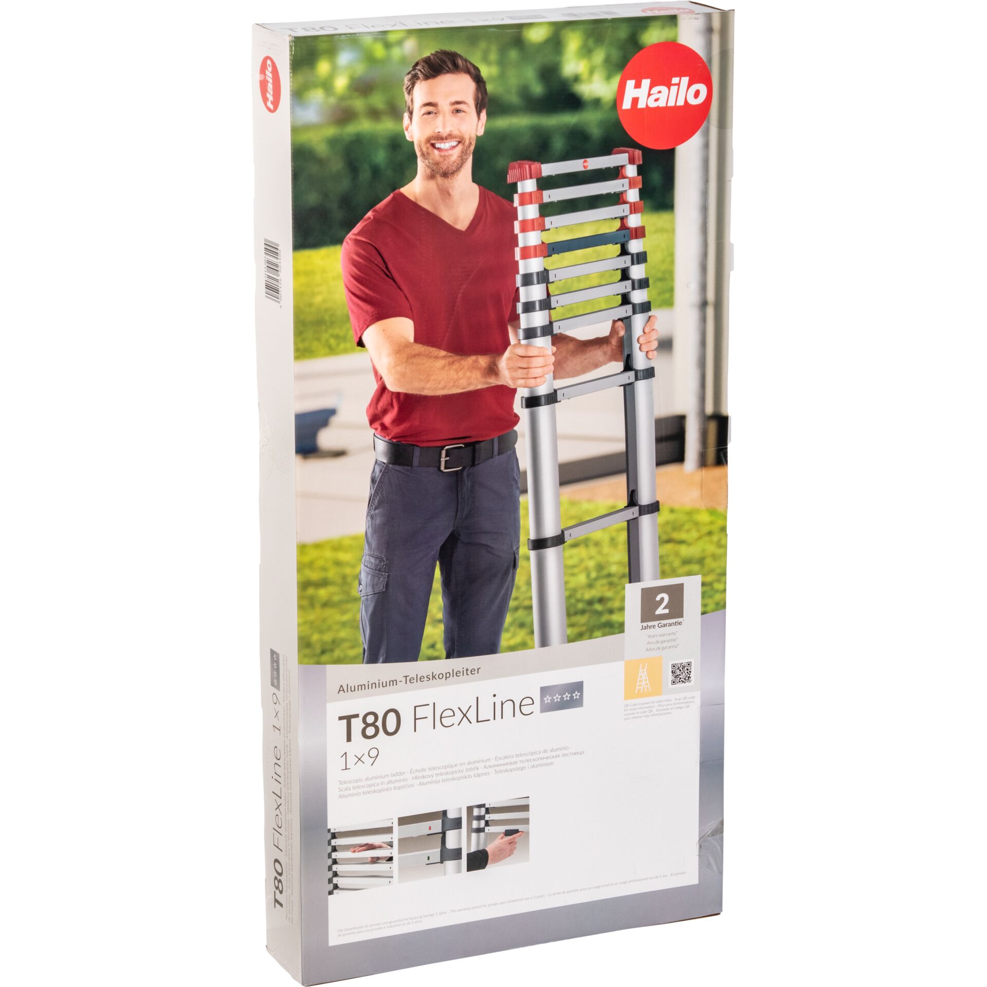 Hailo T80 FlexLine 9 Sprossen-Leiter 244983_10