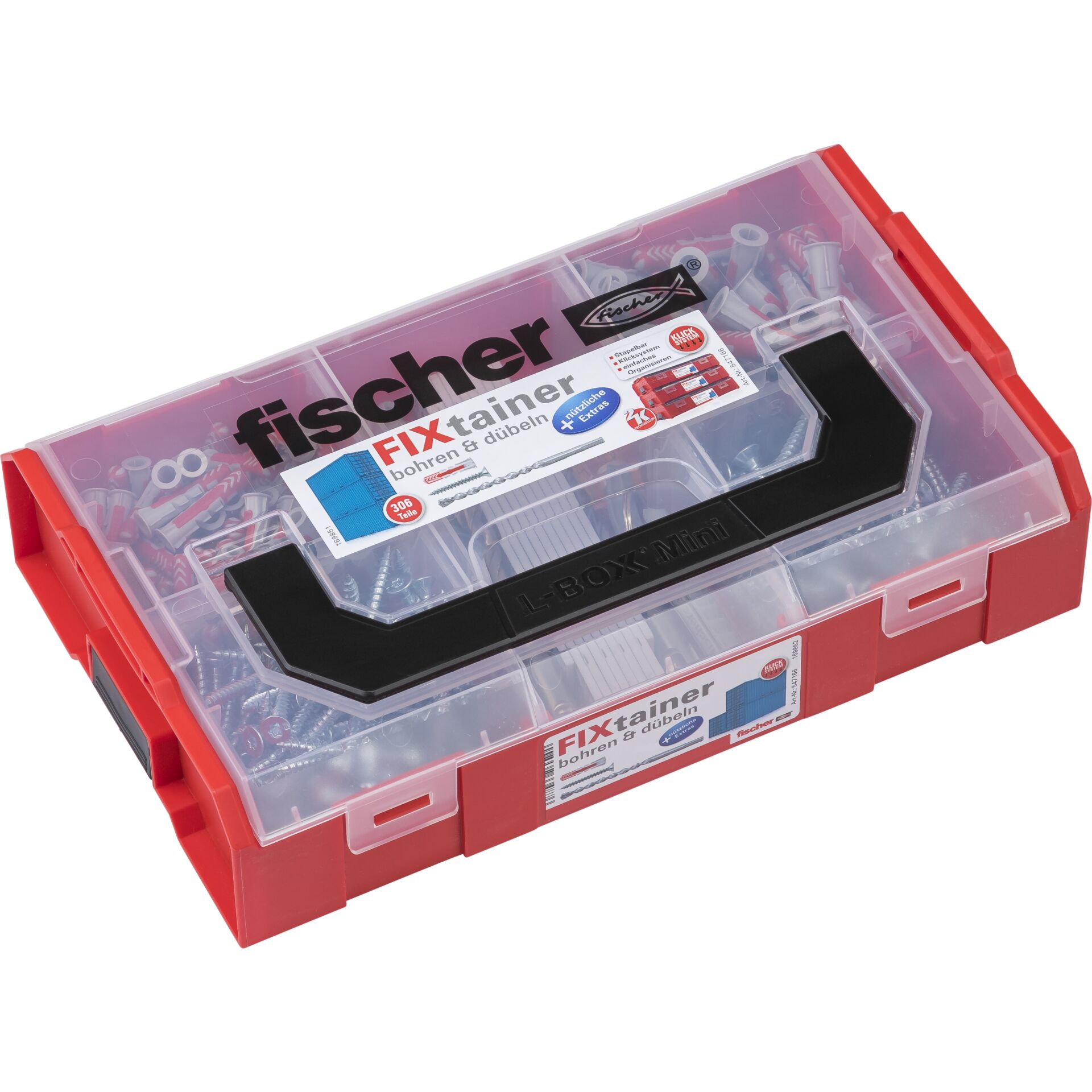 Fischer FIXtainer - bohren und dübeln