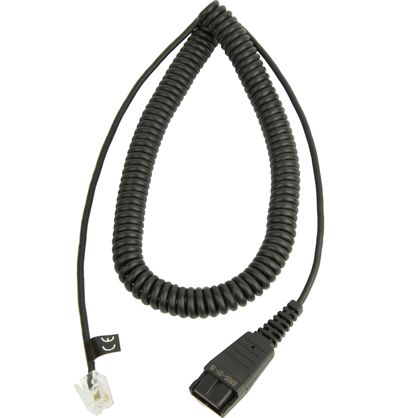 JABRA Anschlusskabel QD (2m, spiral) – Ansicht 1