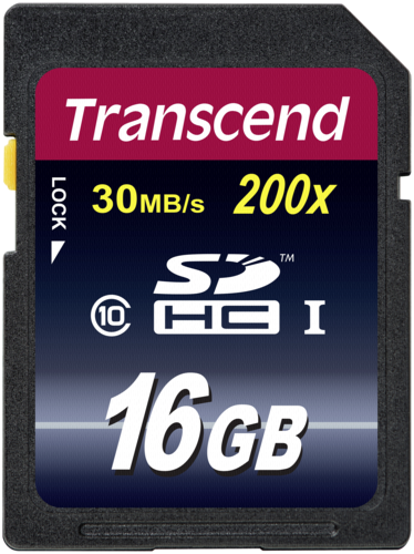 Transcend SDHC              16GB