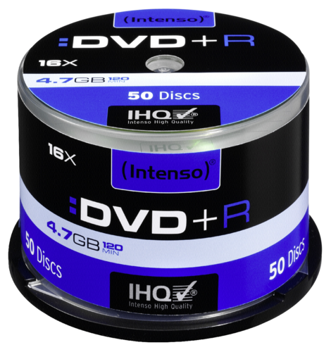 1x50 Intenso DVD+R 4,7GB