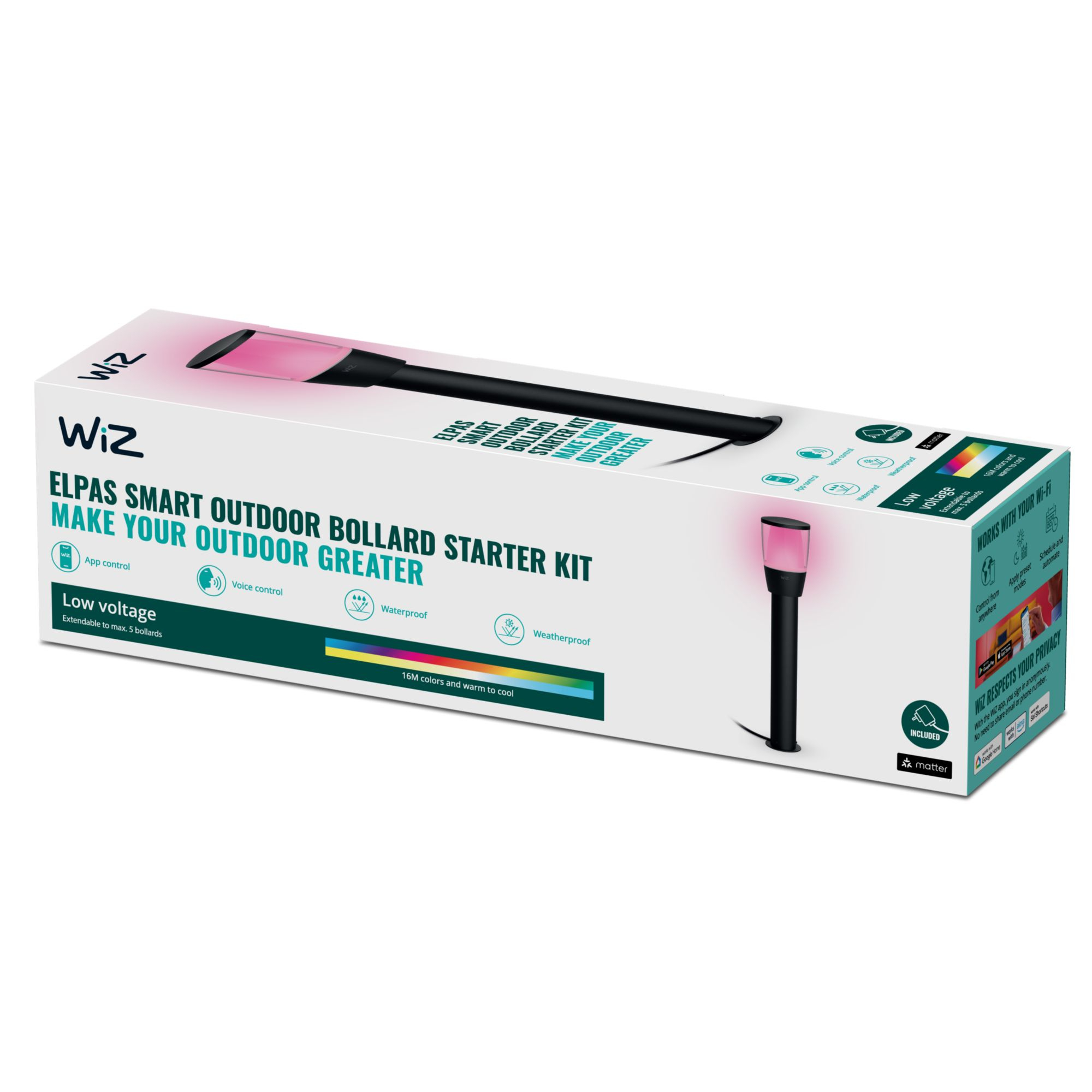 WiZ Elpas Sockel Start B Tunable White&Color 300lm Schwarz a723ccc1608aa05a908762fa82fe9ac4 WiZ Elpas Sockel Start B Tunable White&Color 300lm Schwarz a723ccc1608aa05a908762fa82fe9ac4