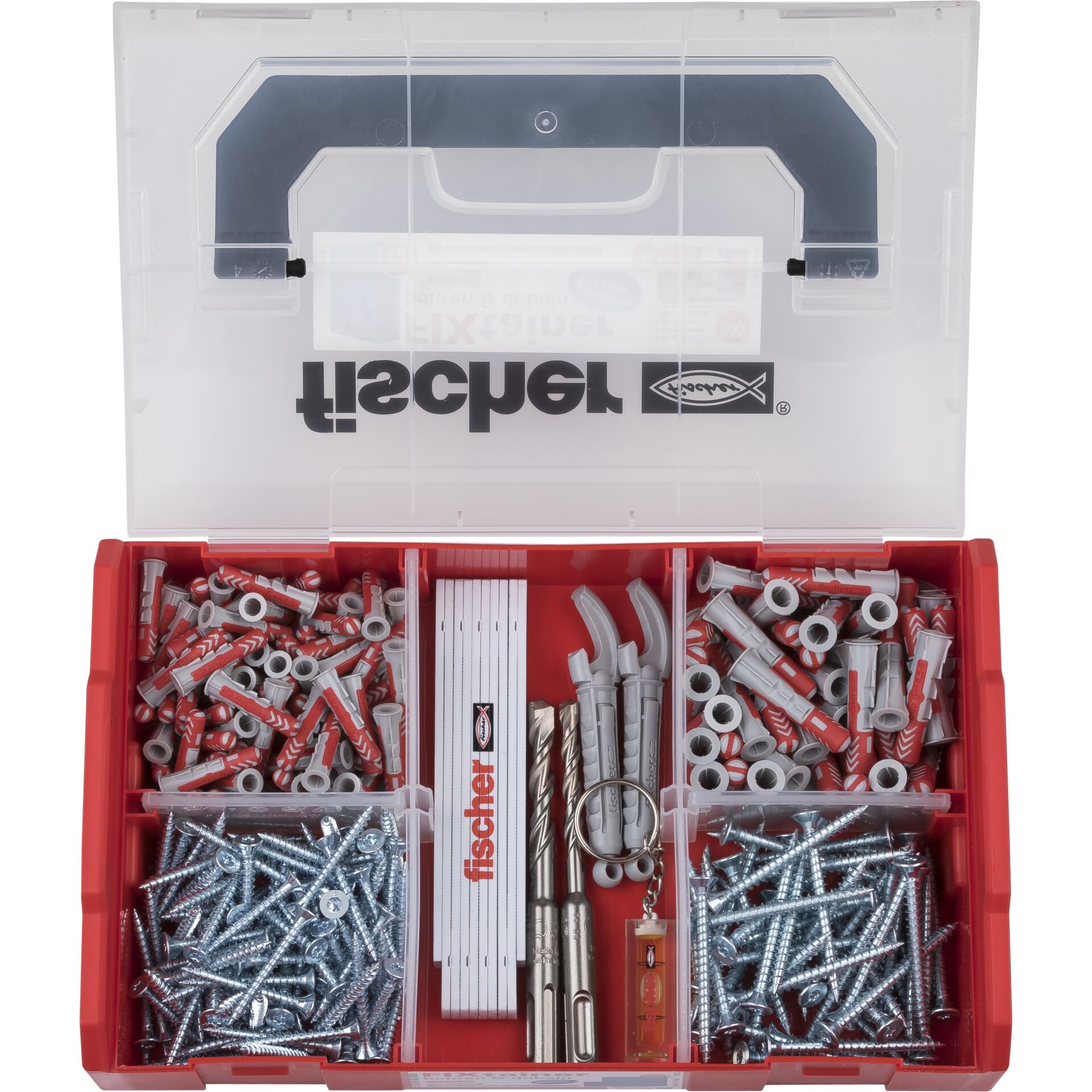 Fischer FIXtainer - bohren und dübeln