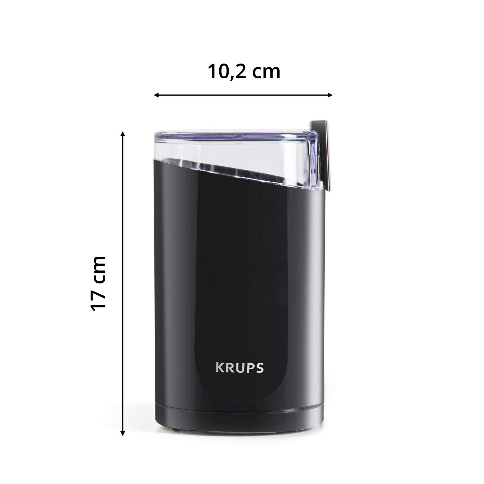 Krups F 203-42           schwarz Kaffeemühle