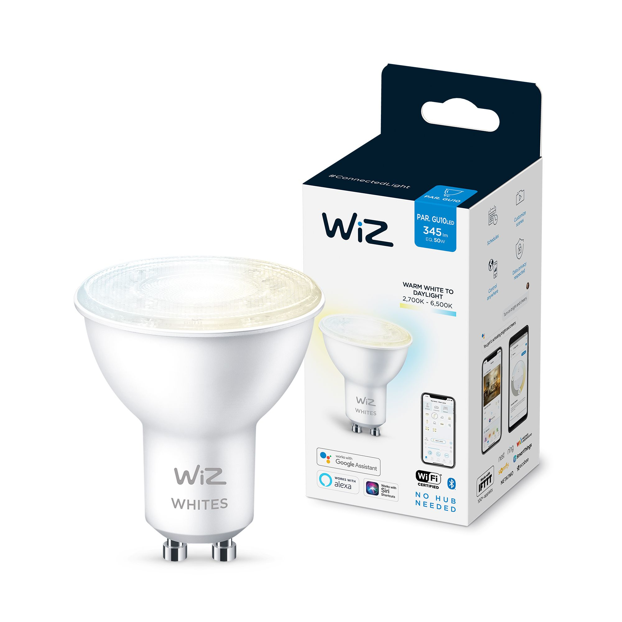 WiZ Wi-Fi BLE 50W GU10 927-65 TW 1PF/6 87224530_0283191226