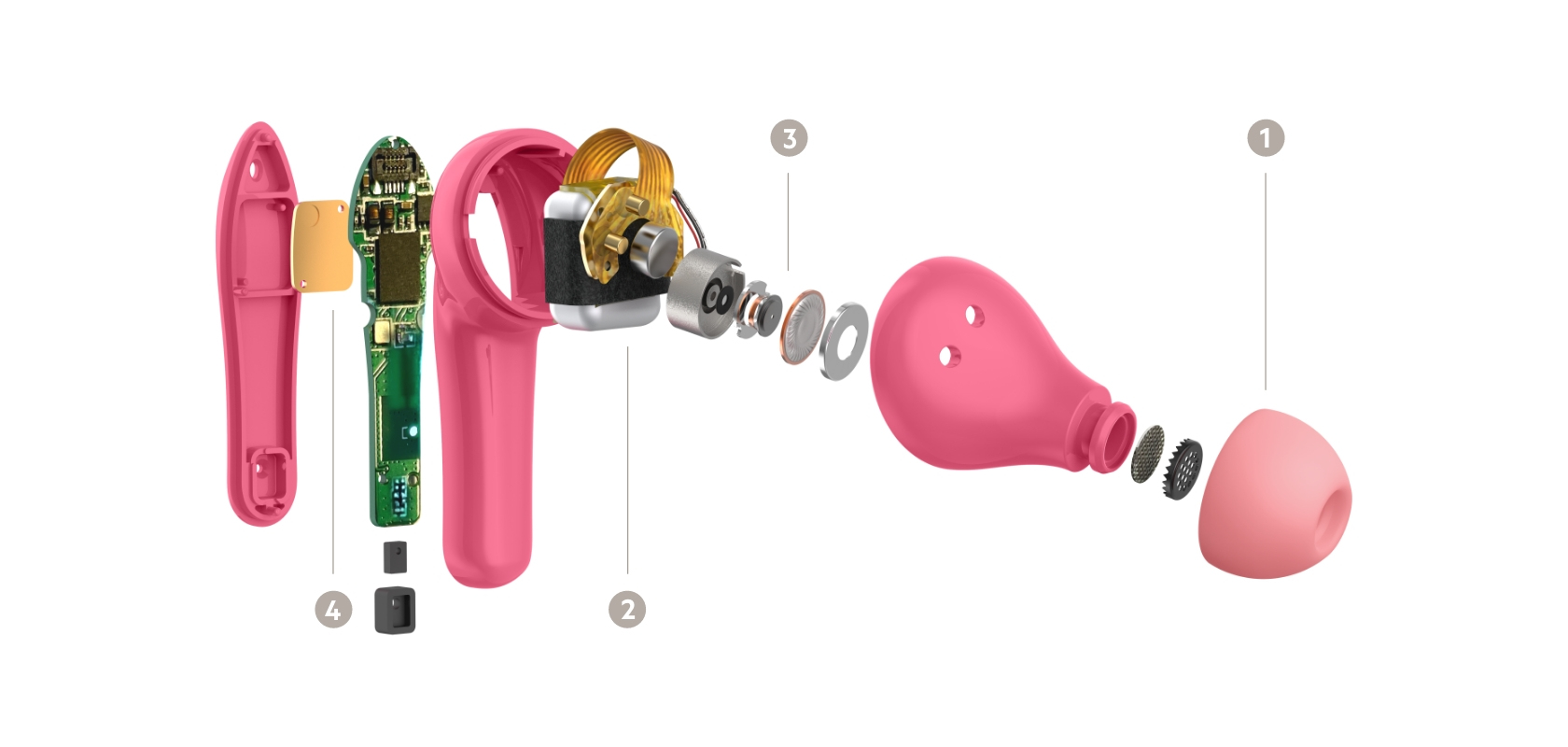 Belkin SOUNDFORM NANO - Kinder In-Ear-Kopfhörer, pink 98262413_7957433829