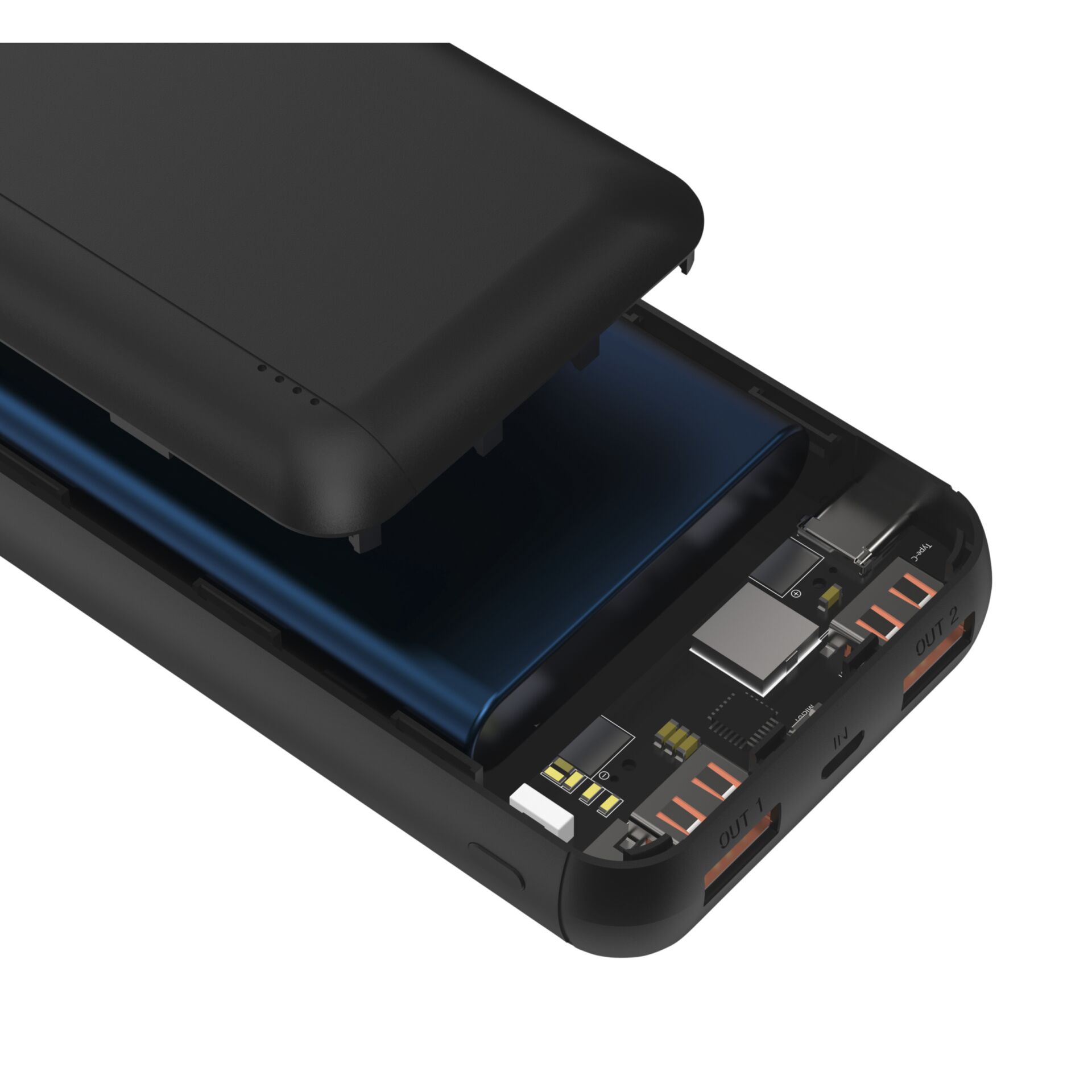 Ansmann Powerbank 20.000 mAh PB320PD USB-C Ein/Ausg.1700-0147