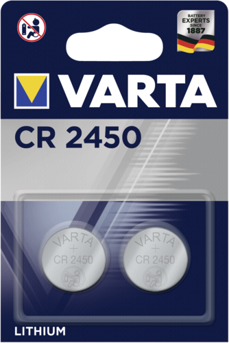 1x2 Varta electronic CR 2450