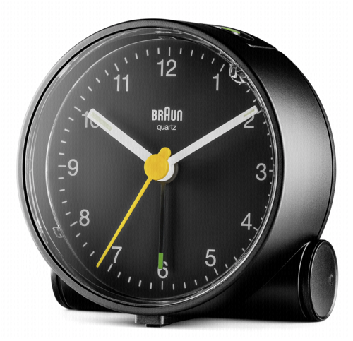 Braun BC 01 B Quarzwecker schwarz