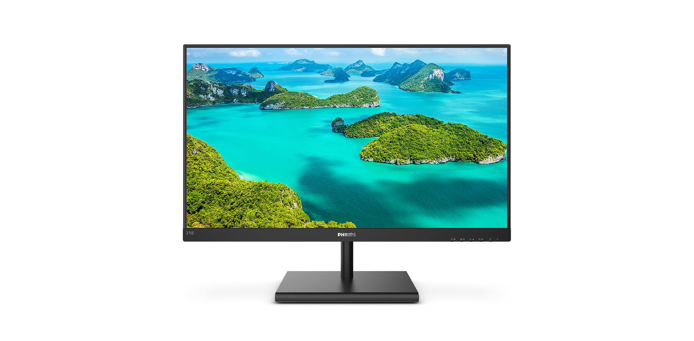 Philips E Line 275E1S/00 LED display 68,6 cm (27 Zoll) 2560 x 1440 Pixel Quad HD Schwarz