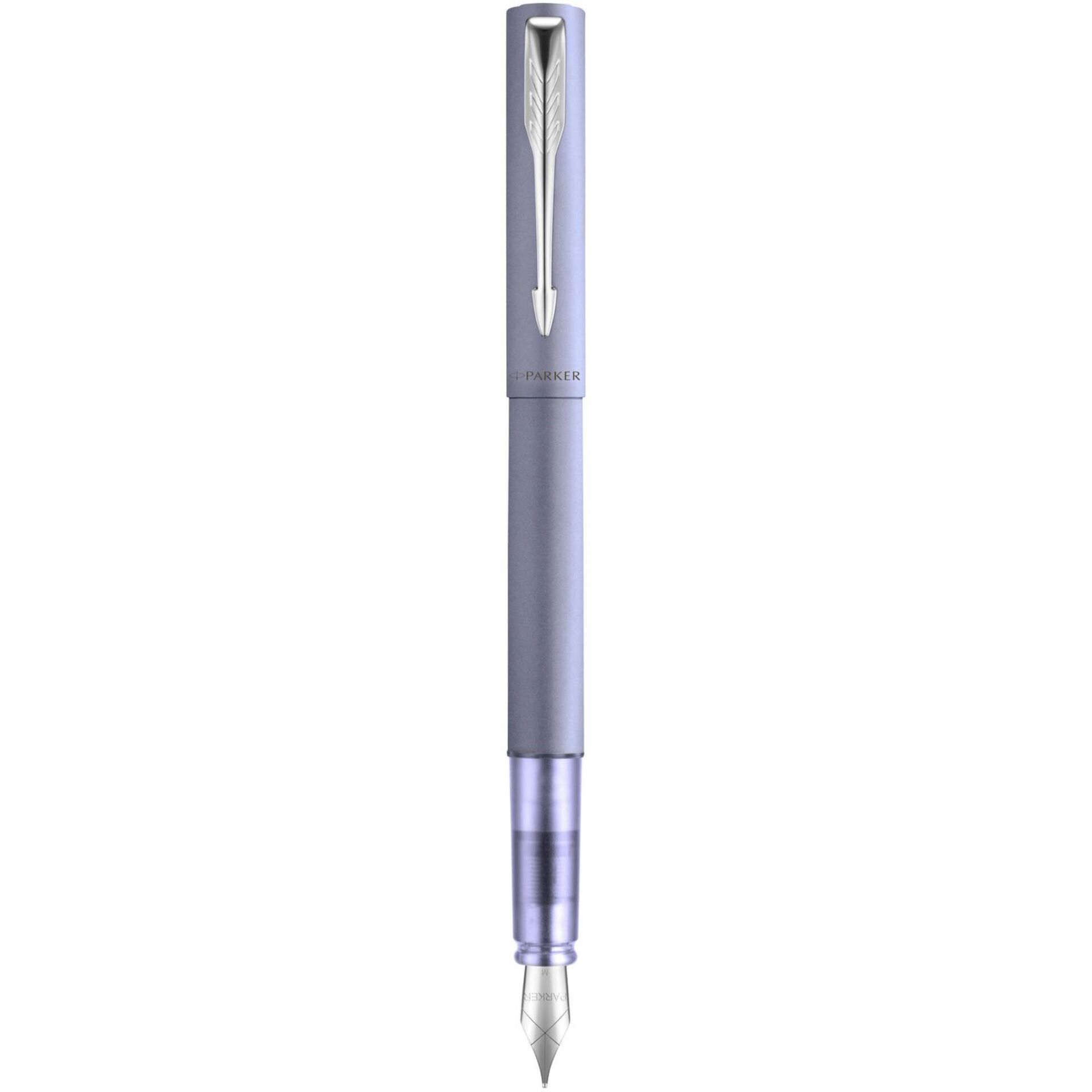 Parker Vector XL Metallic Silver Blue C.C. Rollerball F