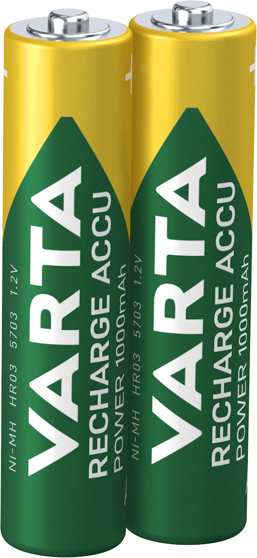 VARTA Rechargeable Akku AAA Micro 2er 1000mAh -Entladeschutz- 5647515_6195482001