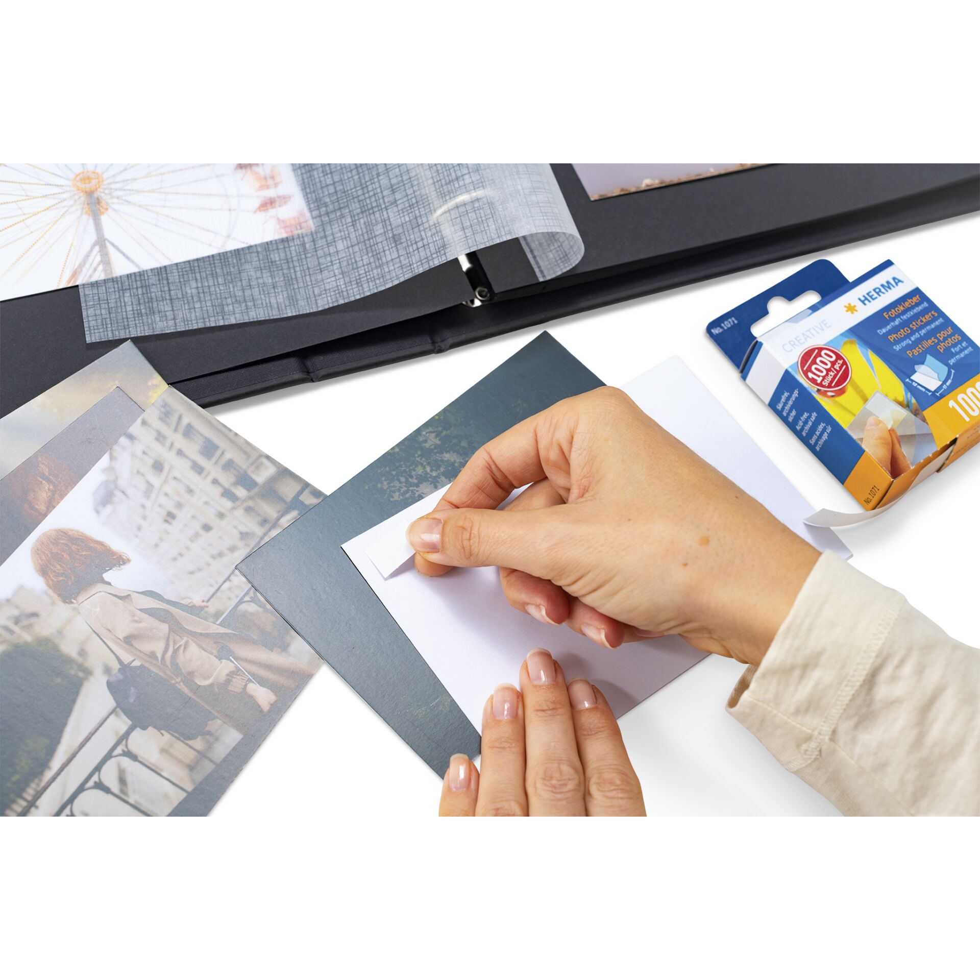 Herma Fotokleber 1000 Stück im Kartonspender            1071 635059_04