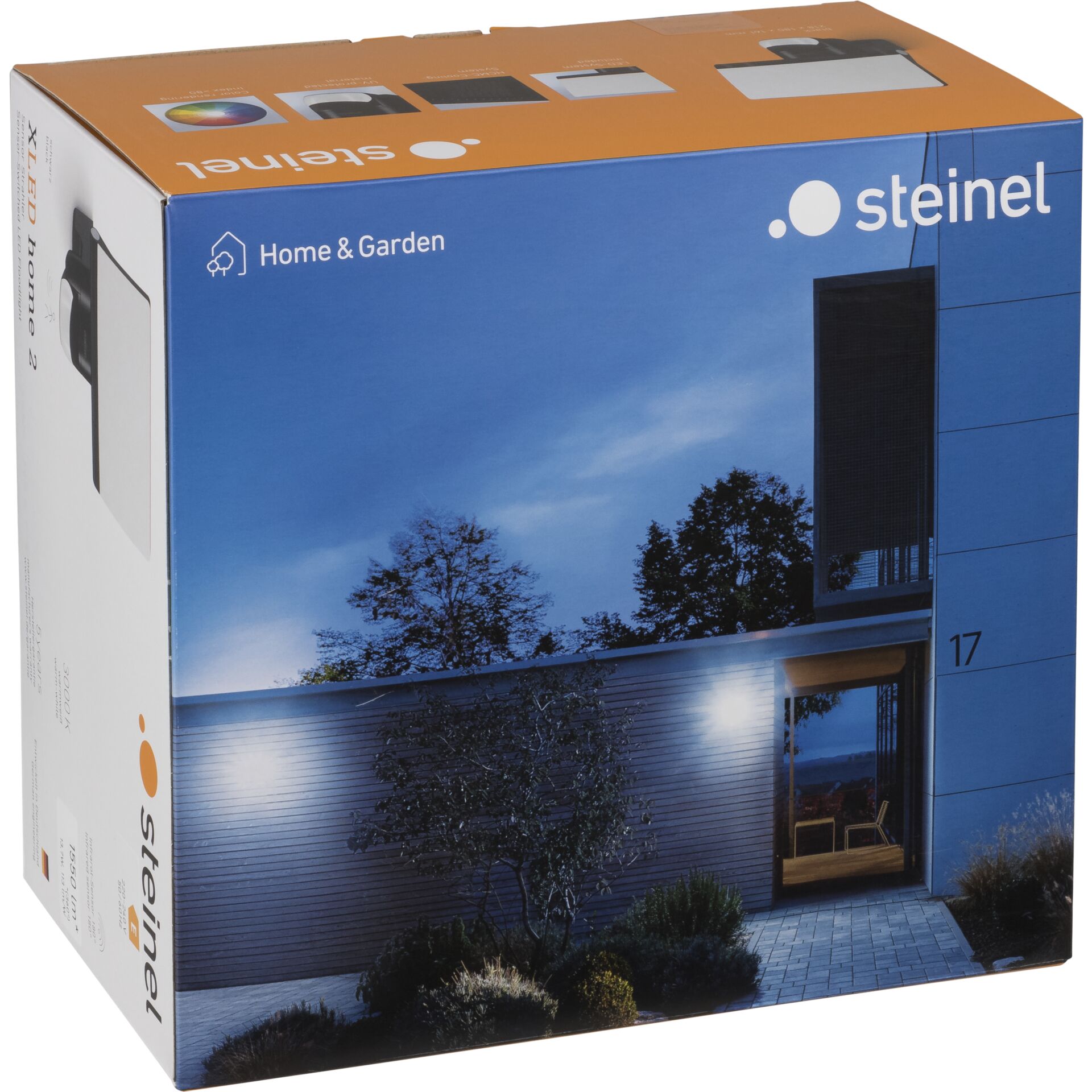 Steinel XLED HOME 2 SW V2 LED-Strahler 622365_01