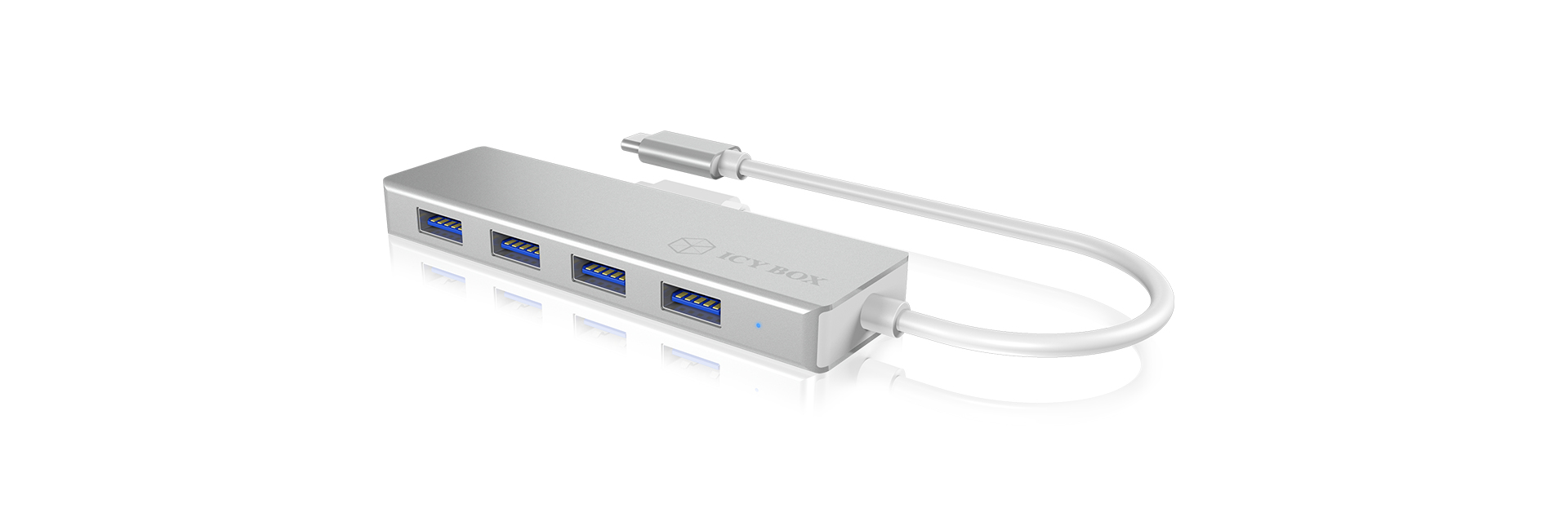 Raidsonic IB-HUB1425-C3 4 Port USB 3.0 Type-C – Ansicht 3