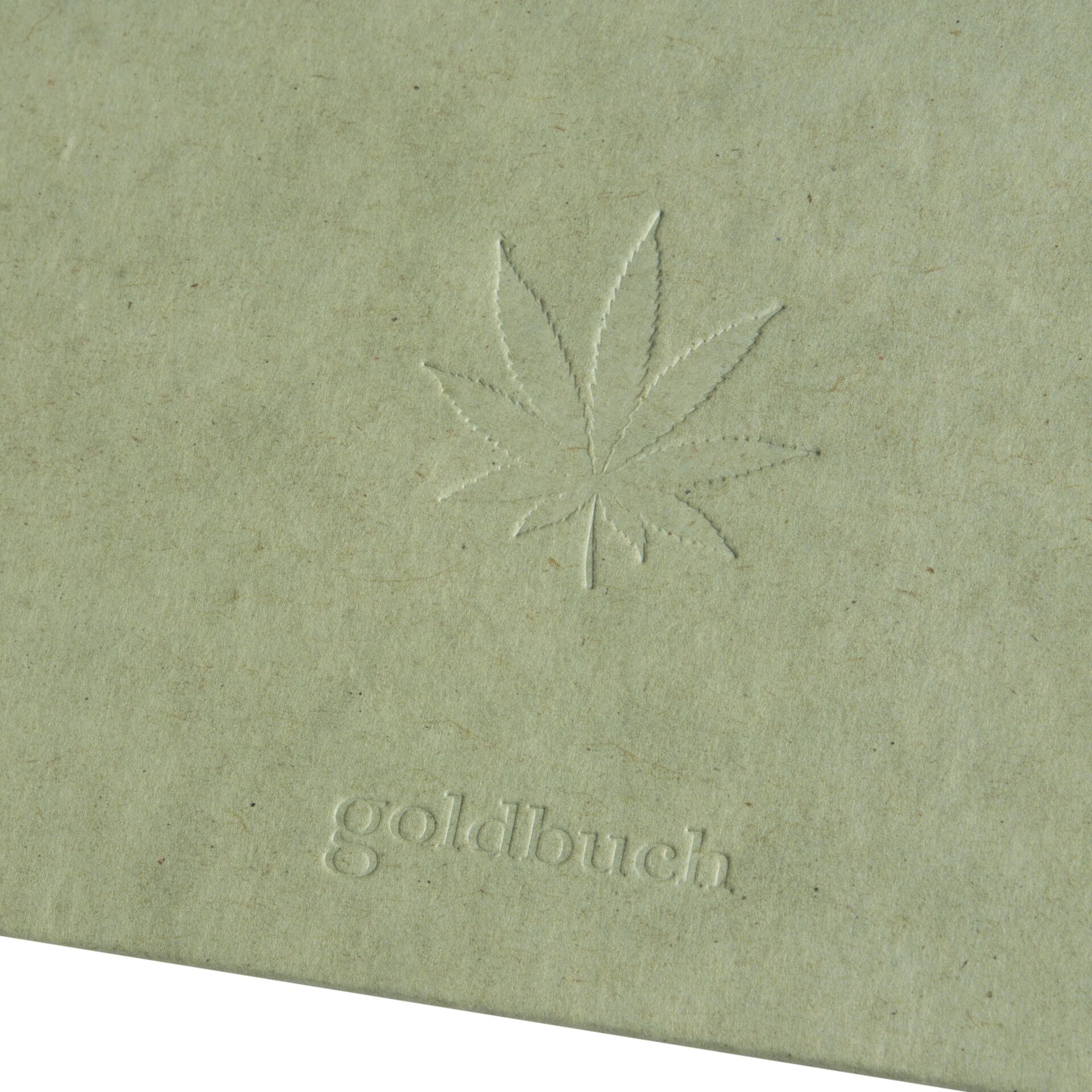 Goldbuch Hanf Smoke Green  30x31 60 Seiten Fotoalbum        27747