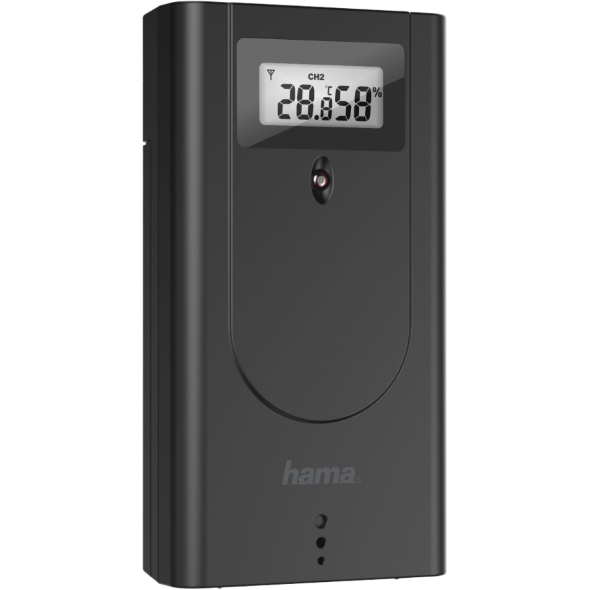 Hama Wetterstation Black Line schwarz                   186417