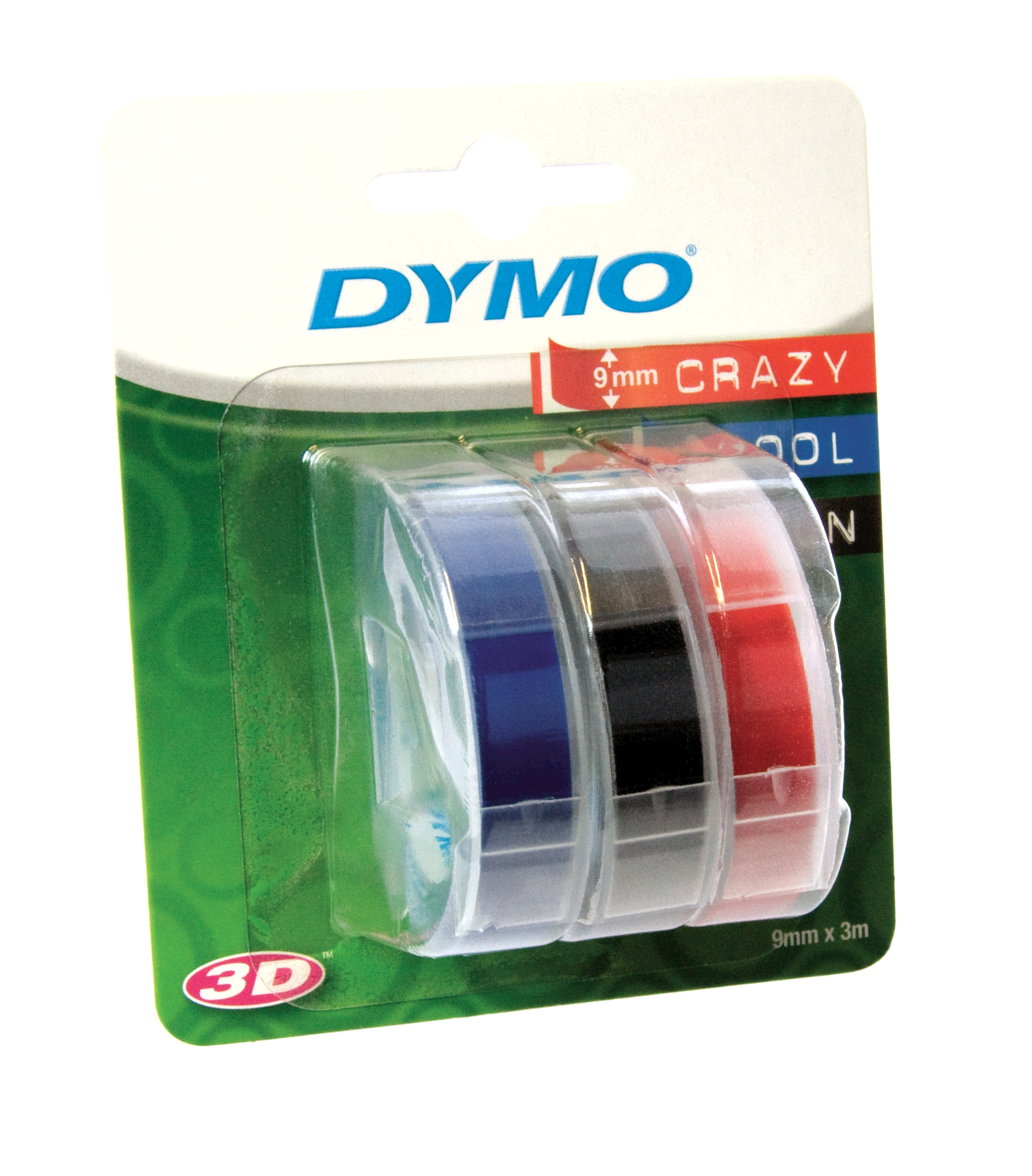 DYMO 3D label tapes Etiketten erstellendes Band
