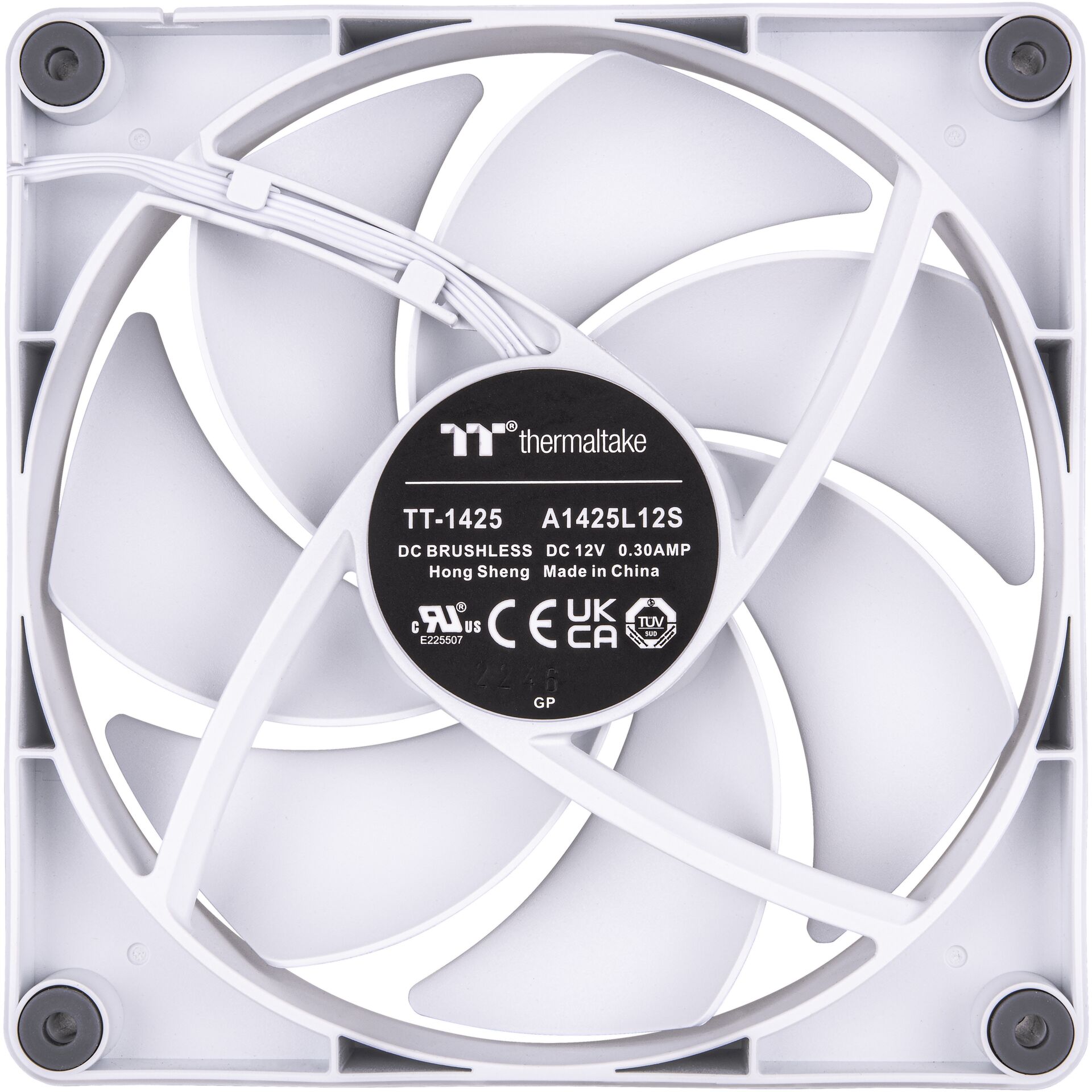 Thermaltake CT140 PC Cooling Fan White 2 Pack 827325_03