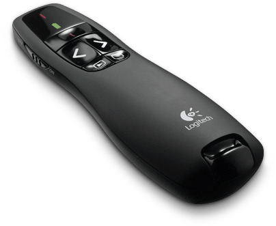 Logitech Wireless Presenter R400 - schwarz 100000005362H