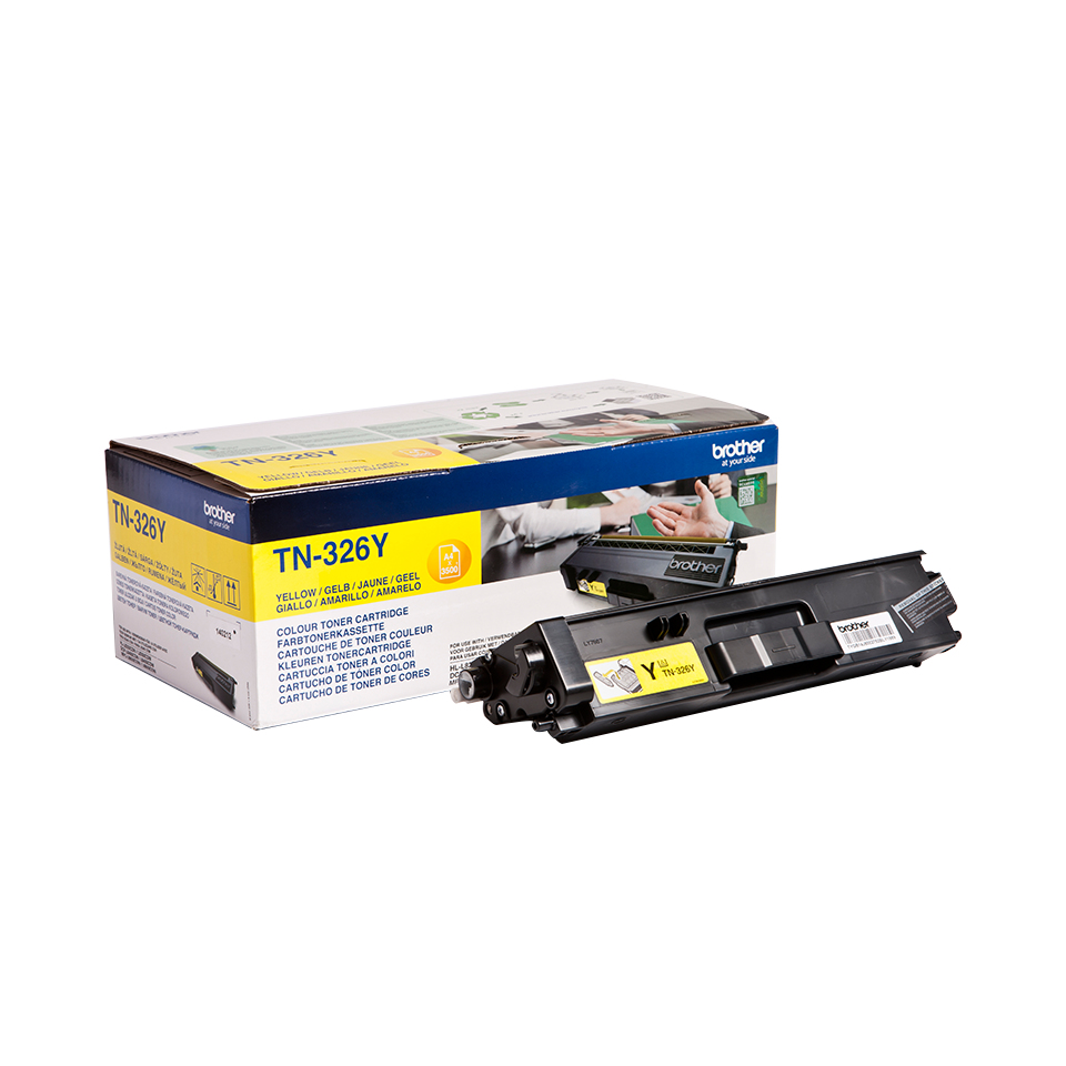 Brother TN-326Y Lasertoner 3500Seiten Gelb Lasertoner / Patrone