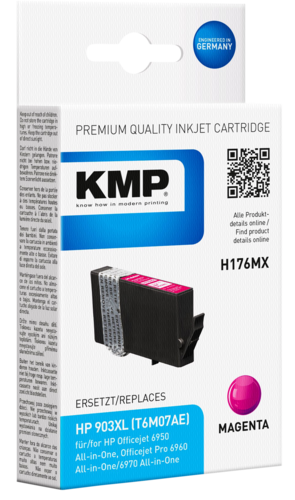 "KMP H176MX Tintenpatrone magenta"