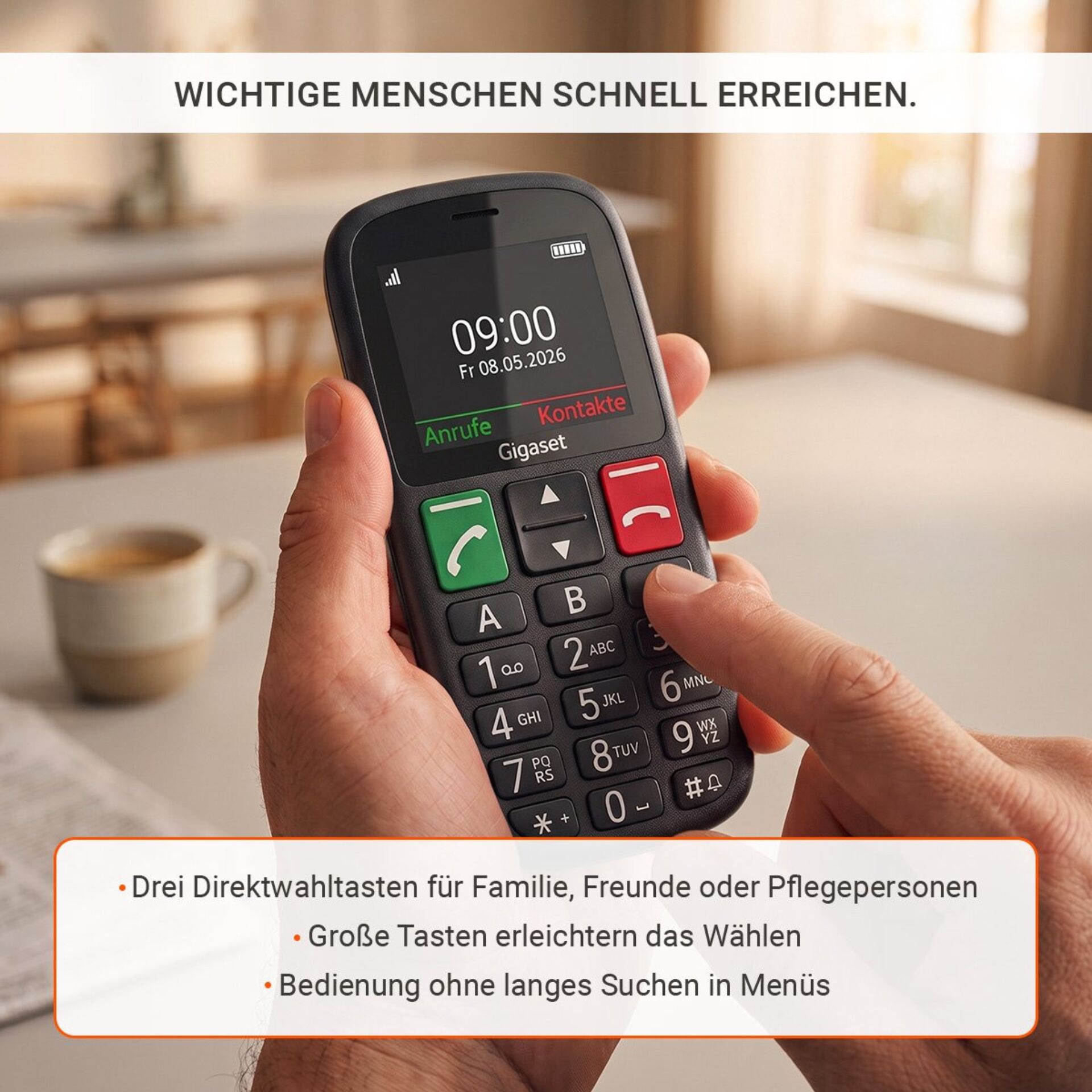Gigaset GL30 cremeweiß 279304_07