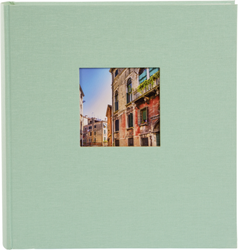 Goldbuch Bella Vista aqua 30x31 100 weiße Seiten     31507