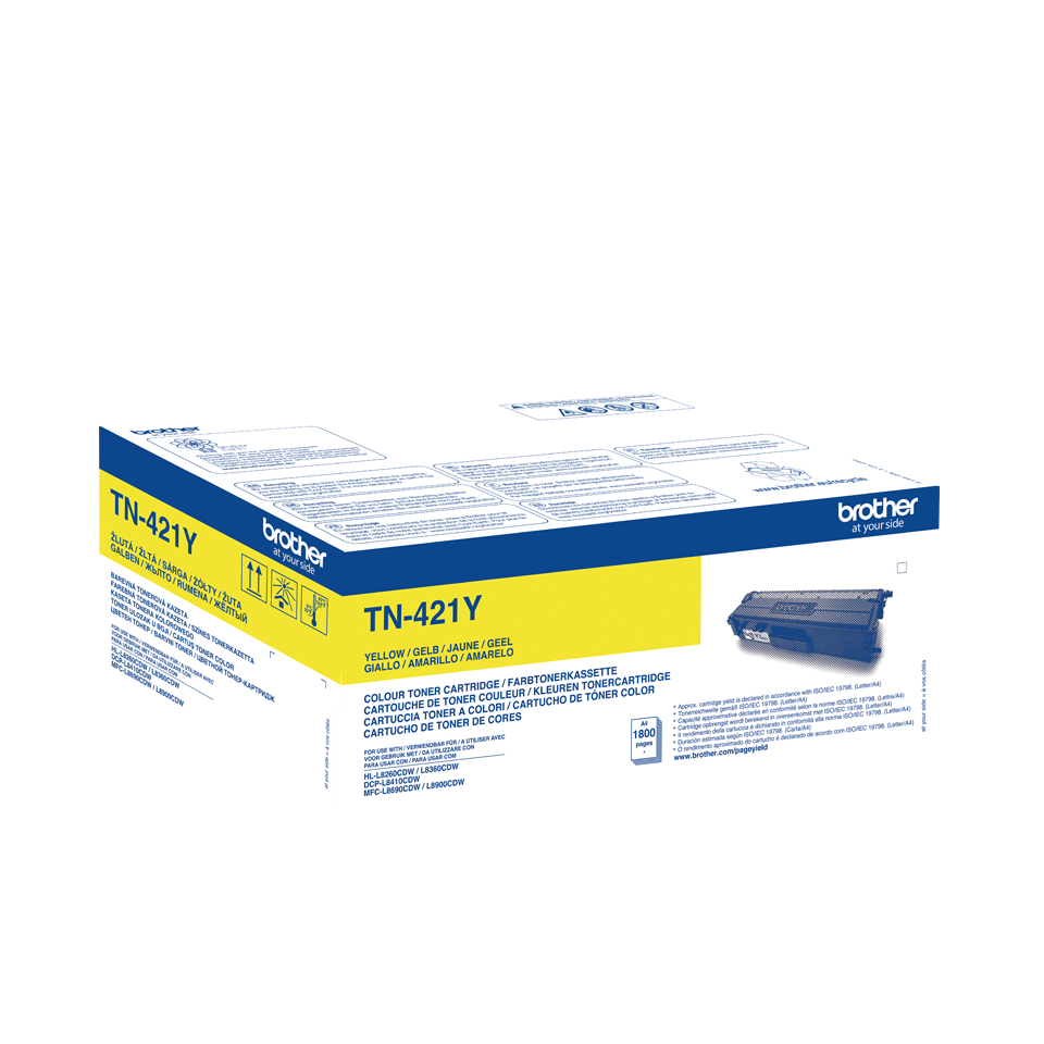 Brother TN-421Y Laserpatrone Gelb Lasertoner / Patrone