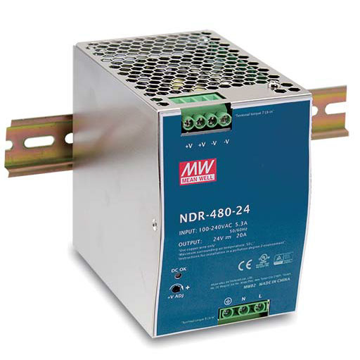 D-Link DIS-N480-48 Netzteil 480 W Edelstahl – Ansicht 1