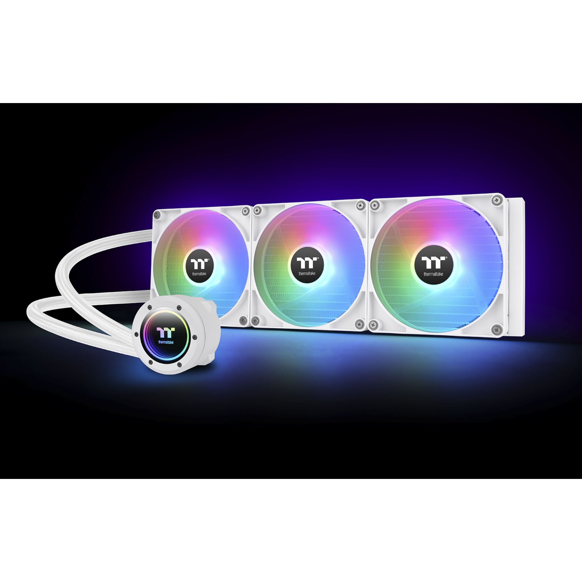 Thermaltake TH420 V2 ARGB Sync CPU Liquid Cooler Snow Edition 827234_07